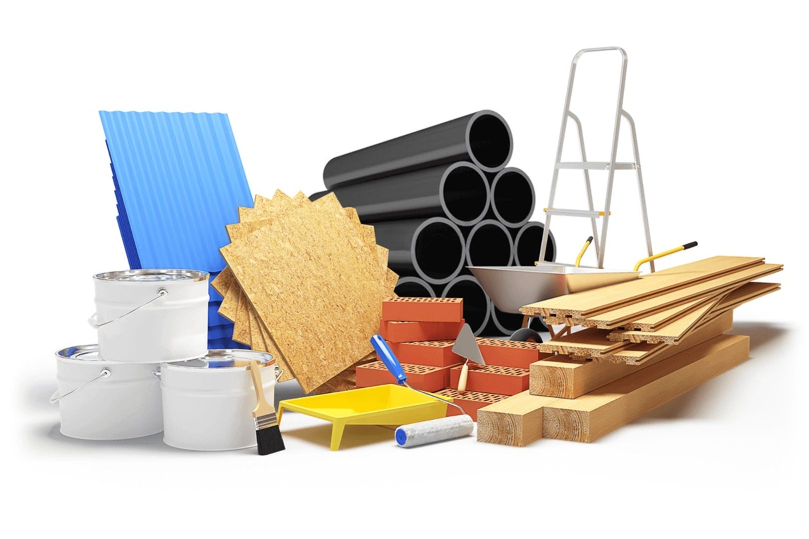 Construction materials and supplies