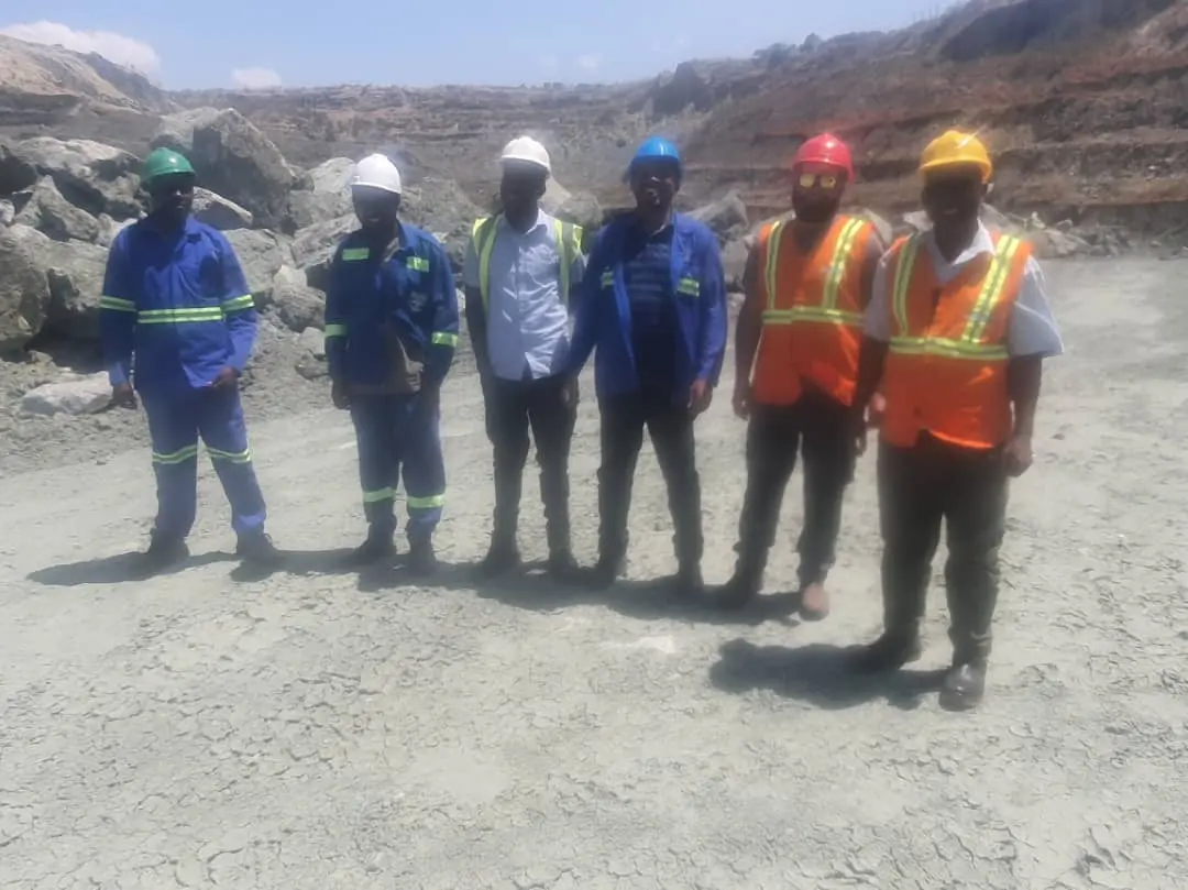 Wheelink engineering team on site