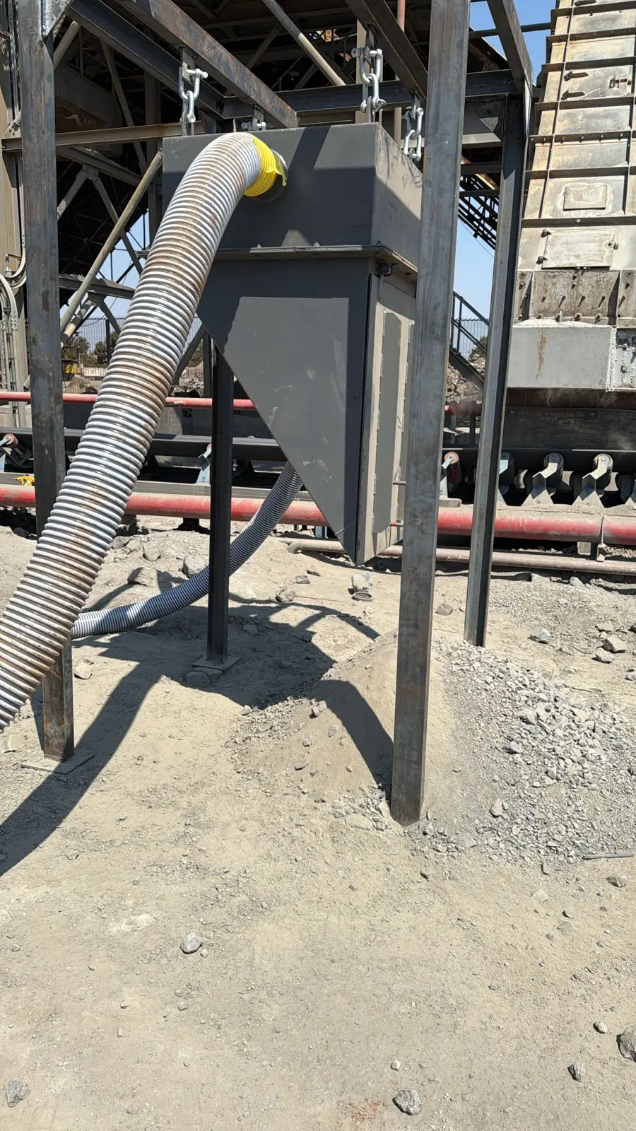 Industrial ducting system installed by Wheelink