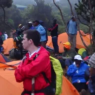 Mount Kilimanjaro expedition team